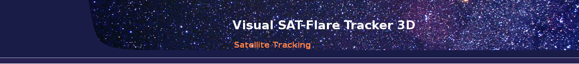 Visual SAT-Flare Tracker 3D